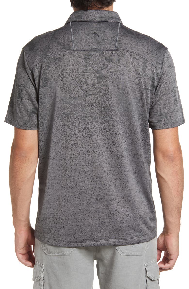 Tommy Bahama Palm Coast Tropic Fade Polo, Alternate, color, Onyx