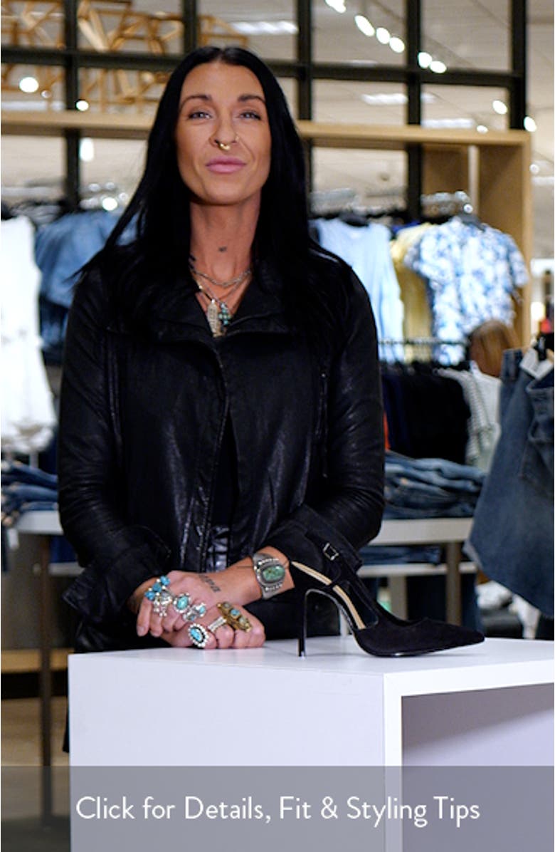 Boris Slingback Pump, sales video thumbnail