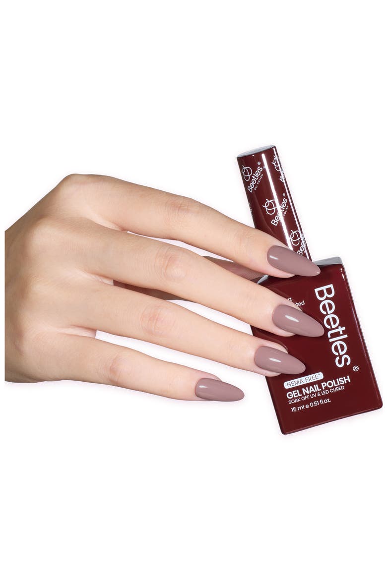 Neutral Gel Polish Set 6 Colors, Alternate, color, Nude Pink Brown
