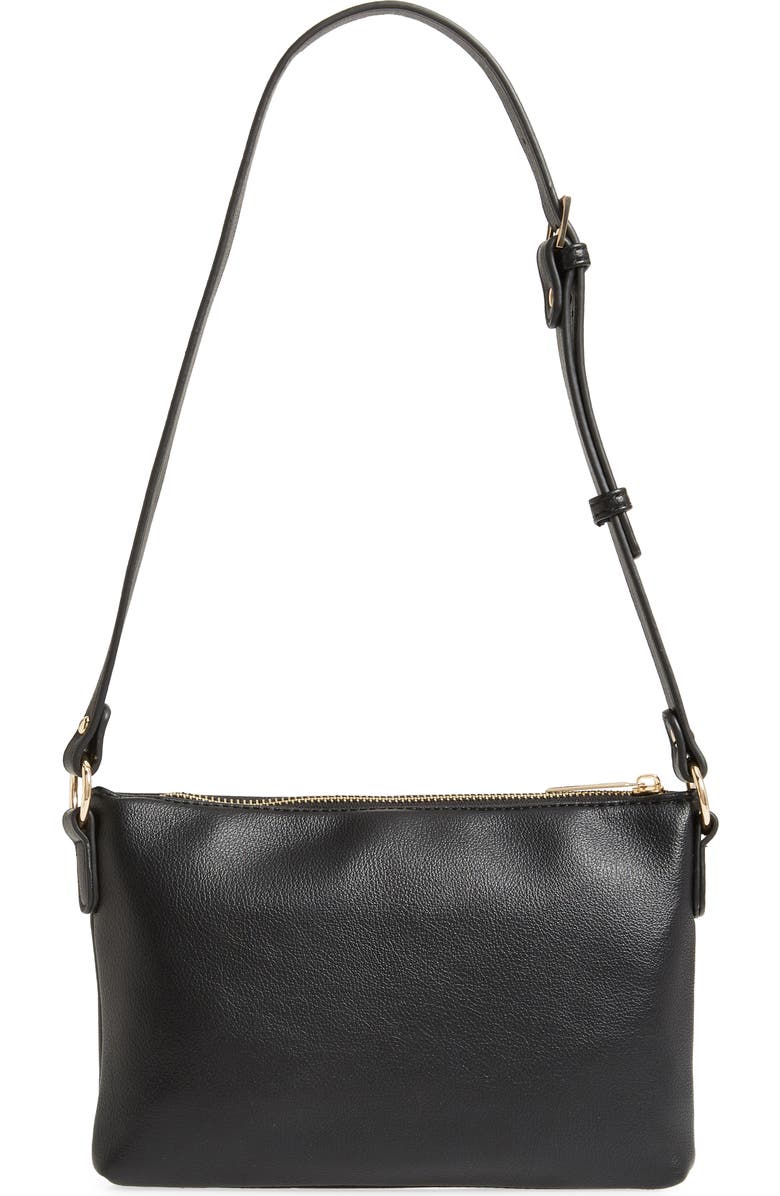 Mali + Lili Miya Double Pocket Vegan Leather Convertible Shoulder Bag, Alternate, color,