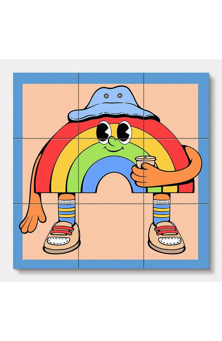 Journey of Something Cool Dudes Wooden Blocks, 6 Puzzles To Solve, 1.2 x 1.2 Inches, Alternate, color, Multicolored