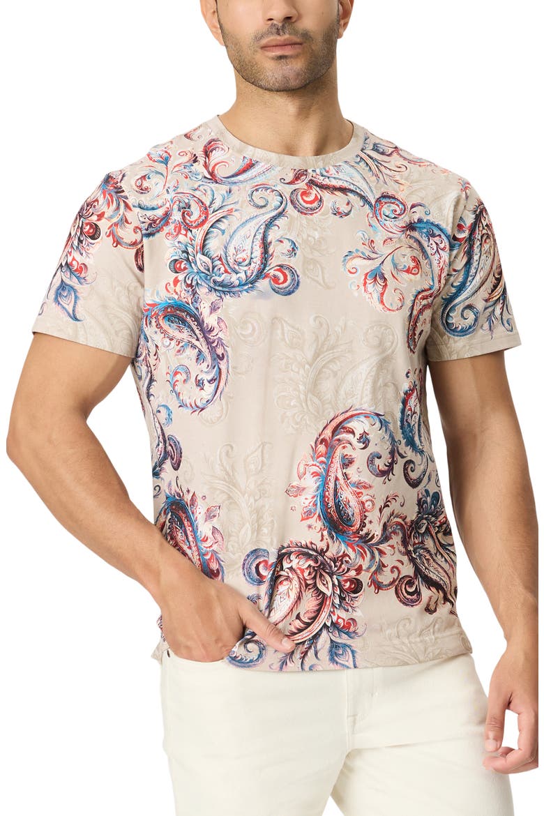 Staunton Paisley Graphic T-Shirt, Main, color, MULTI