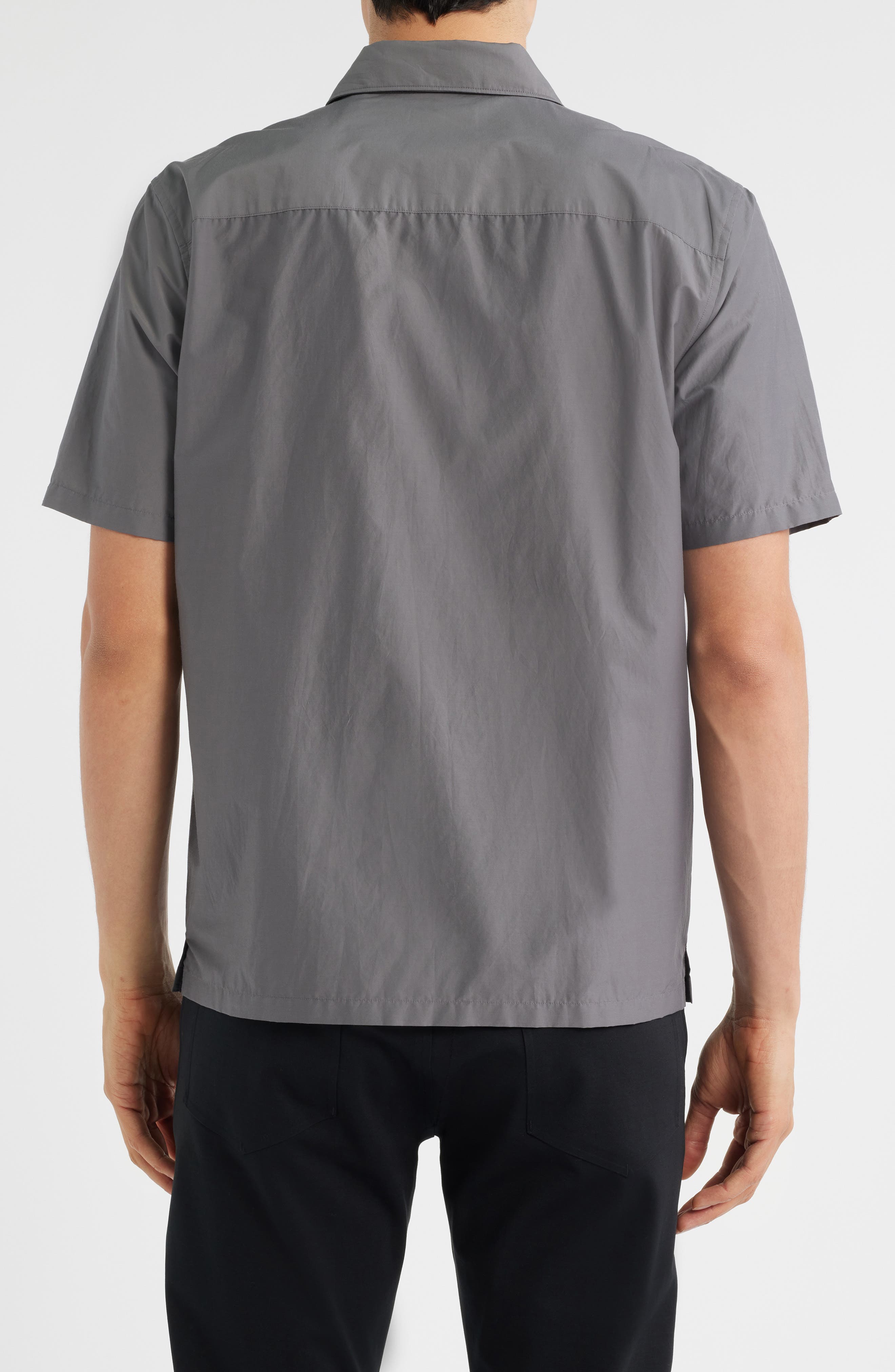 シャツ+ブラウス(半袖+袖なし) Theory - Theory Soft Lawn Short Sleeve Cuff Shirt Theory Noll Soft Lawn Short Sleeve Button-Up Shirt (Men) | Nordstrom