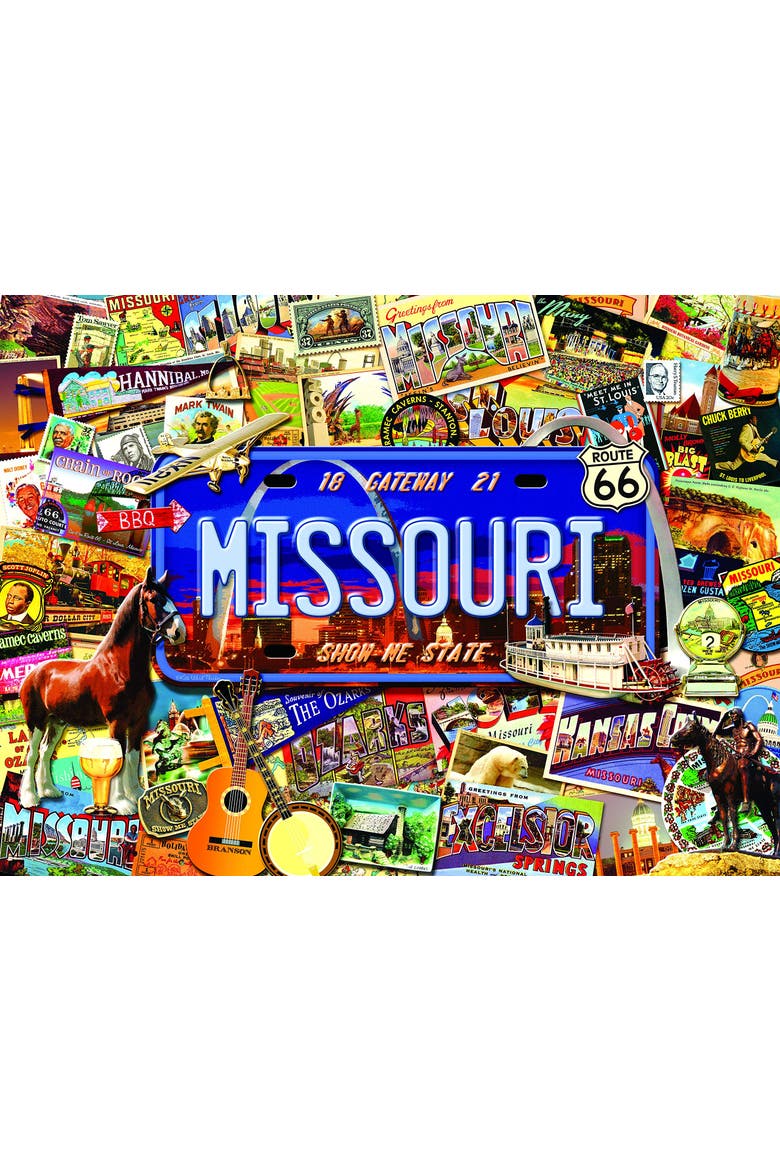 Missouri The Show Me State 1000 piece Jigsaw Puzzle for Adults, Alternate, color, Multicolor