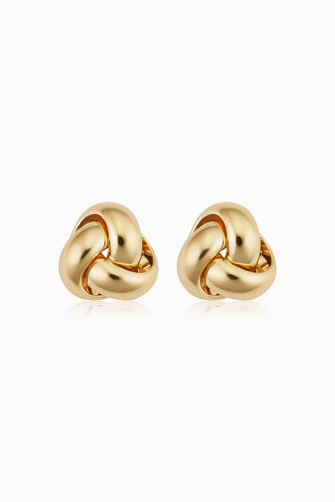 18k deals gold Earrings