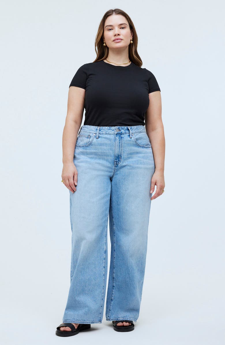 Madewell Airy Denim Edition Superwide Leg Jeans, Alternate, color, 
