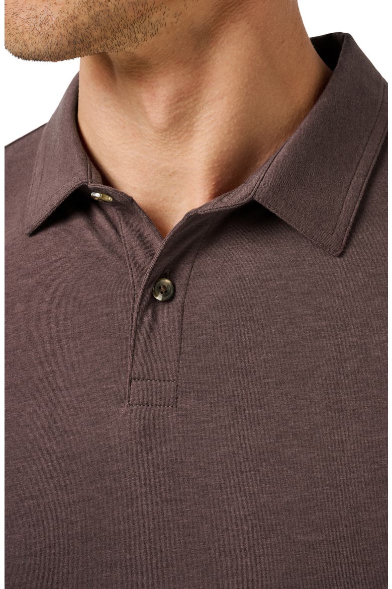Cloud Classic Performance Polo, Alternate, color, RAISIN