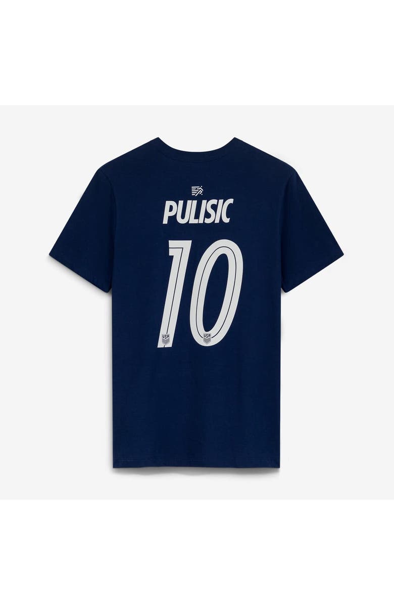 Nike Men's Nike Christian Pulisic Navy USMNT Away Name & Number T-Shirt, Alternate, color, Navy
