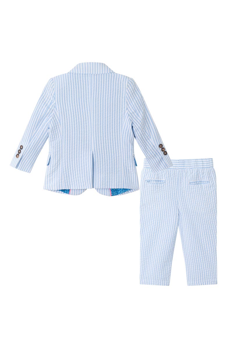Andy & Evan Two-Piece Stripe Cotton Suit, Alternate, color,