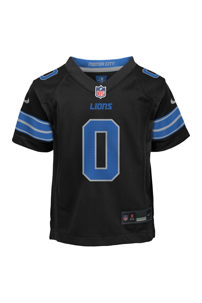 Toddler Nike Jahmyr Gibbs Black Detroit Lions Alternate Game Jersey, Alternate, color, Black