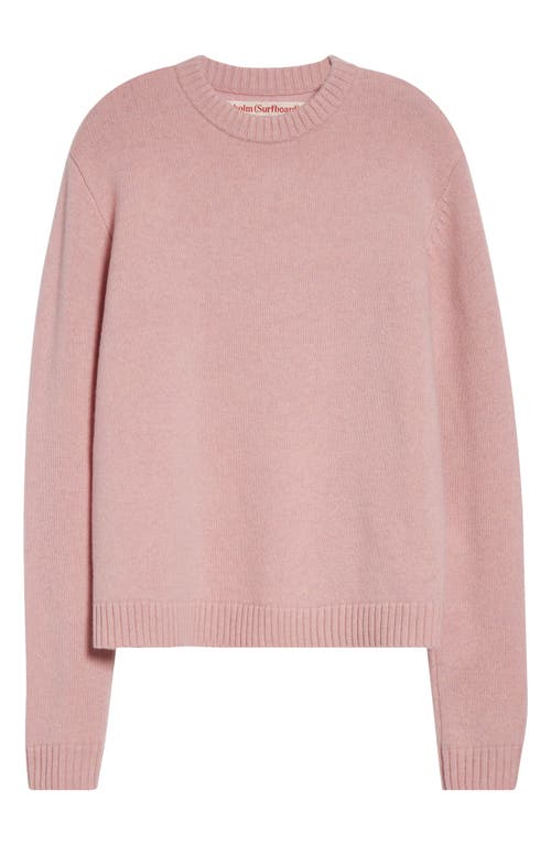 STOCKHOLM SURFBOARD CLUB Merino Wool Sweater in Pink 