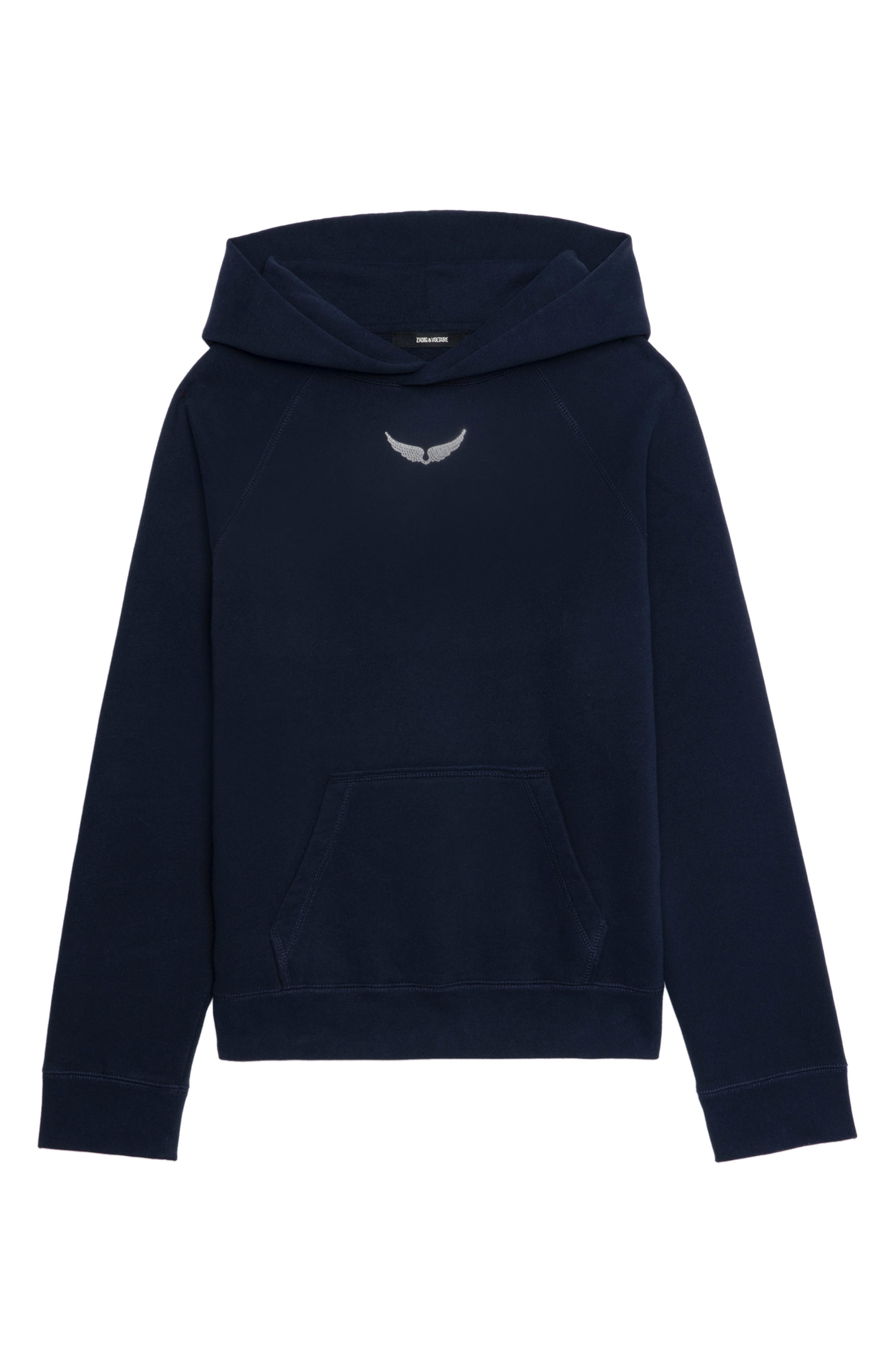 Zadig & Voltaire Georgy Photo Ride Strass Rhinestone Hoodie (Women ...