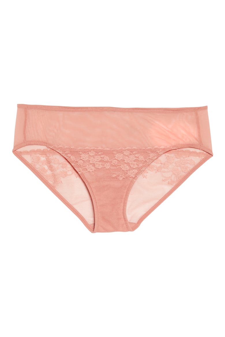 Cherry Blossom Lace Briefs, Alternate, color, SANDY ROSE