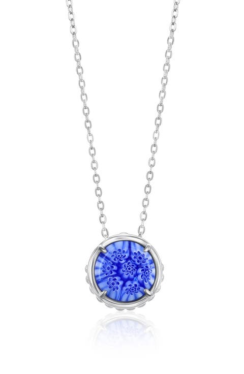 Venetian Murano Glass Pendant Necklace