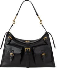 Mulberry Roxanne High Shine Leather Shoulder Bag