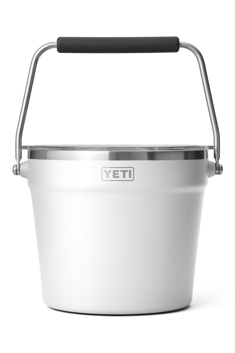 Rambler Beverage Bucket, Main, color, WHITE