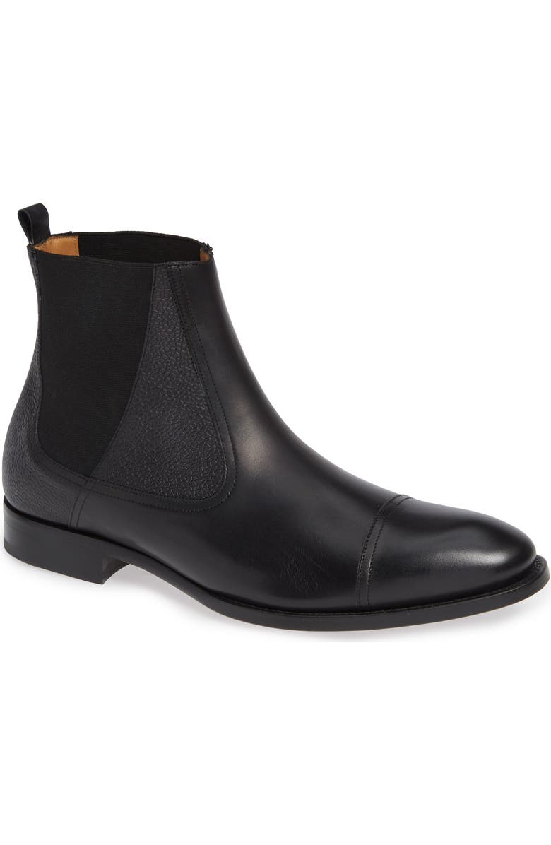 Mezlan Higgins Cap Toe Chelsea Boot, Main, color,