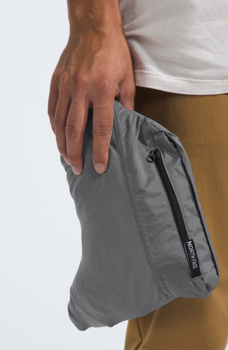 The North Face Alta Vista Water Repellent Packable Hooded Jacket, Alternate, color, Smoked Pearl