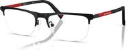 Prada Linea Rossa 53mm Rectangle optical glasses