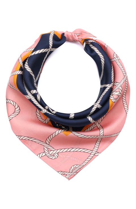 tangled up silk scarf