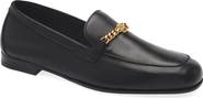 Versace Medusa Chain Leather Loafer
