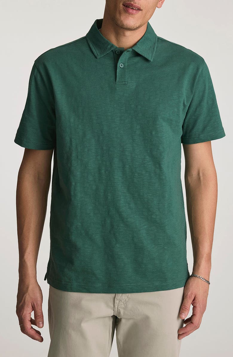 Mavi Jeans Slub Cotton Polo, Main, color, 