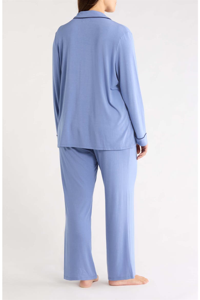 Moonlight Eco Knit Pajamas, Alternate, color, BLUE BEYOND