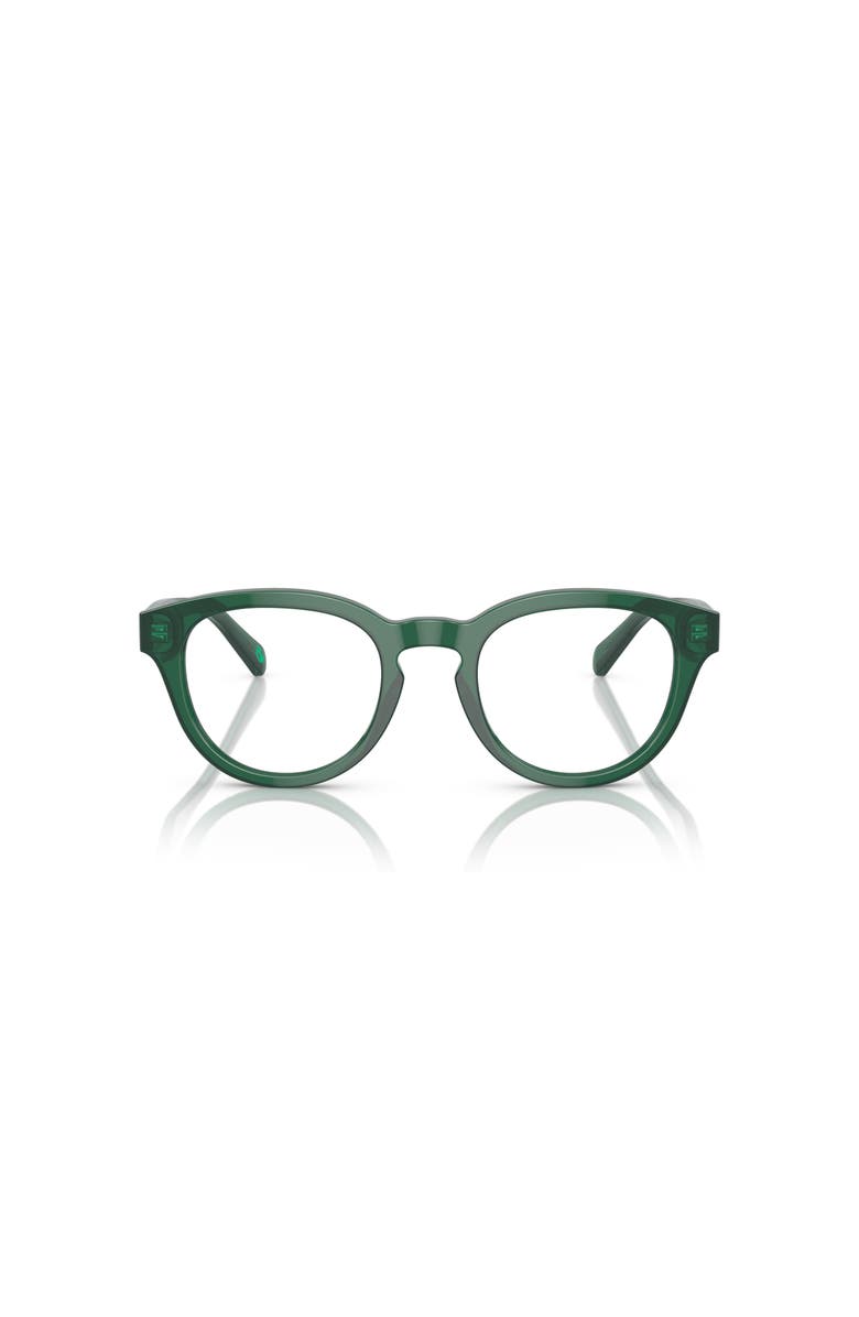 Polo Ralph Lauren 48mm Phantos optical glasses, Alternate, color, Green
