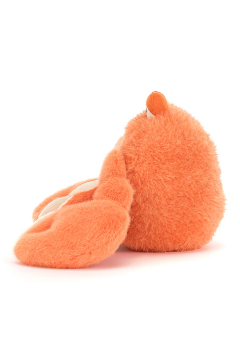 Pinchsnap Crab Medium Plushie, Alternate, color, ORANGE