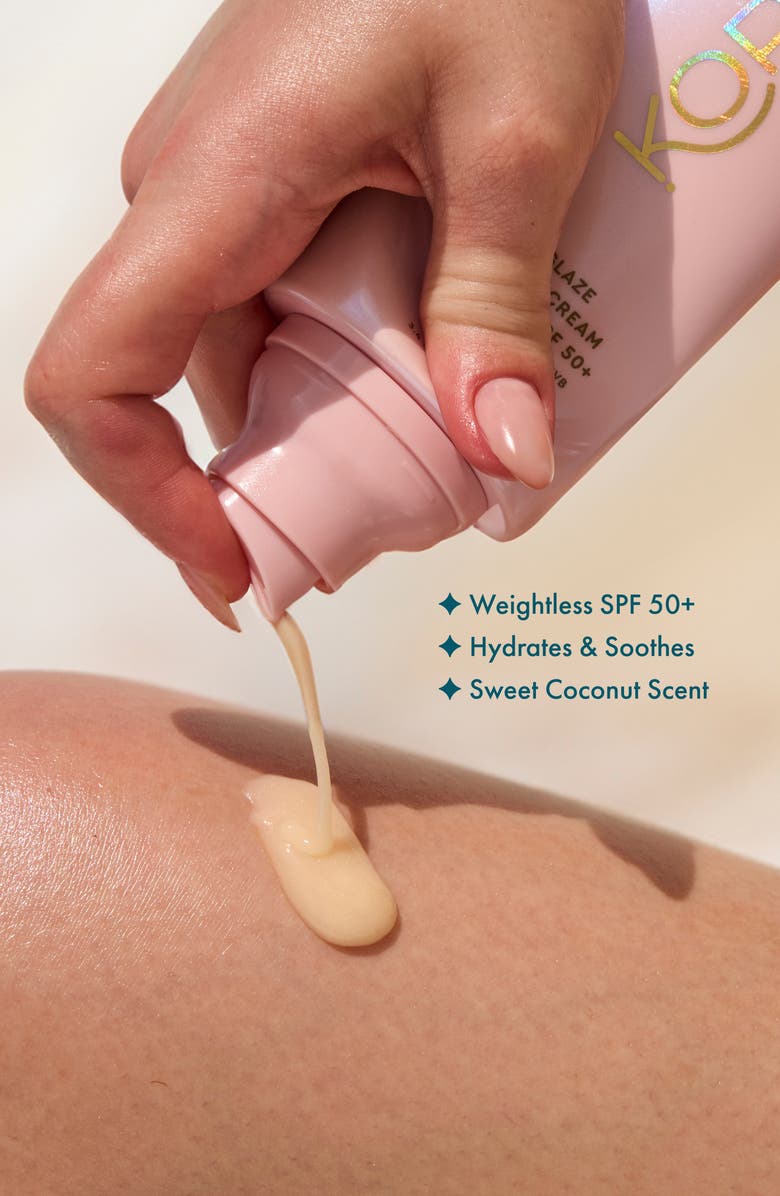 Kopari Sunglaze Body Gel Cream Sunscreen, Alternate, color,