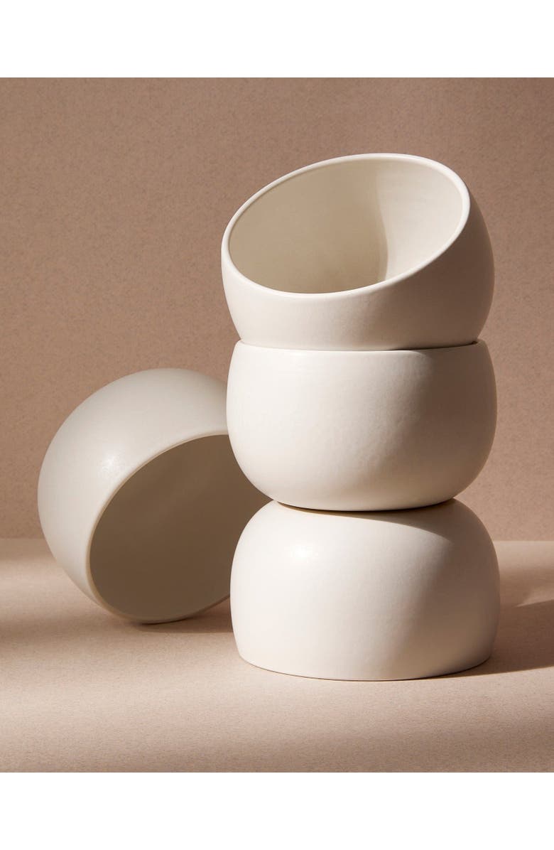 Gharyan Stoneware Le Kuisto Dinnerware Set, Alternate, color, White