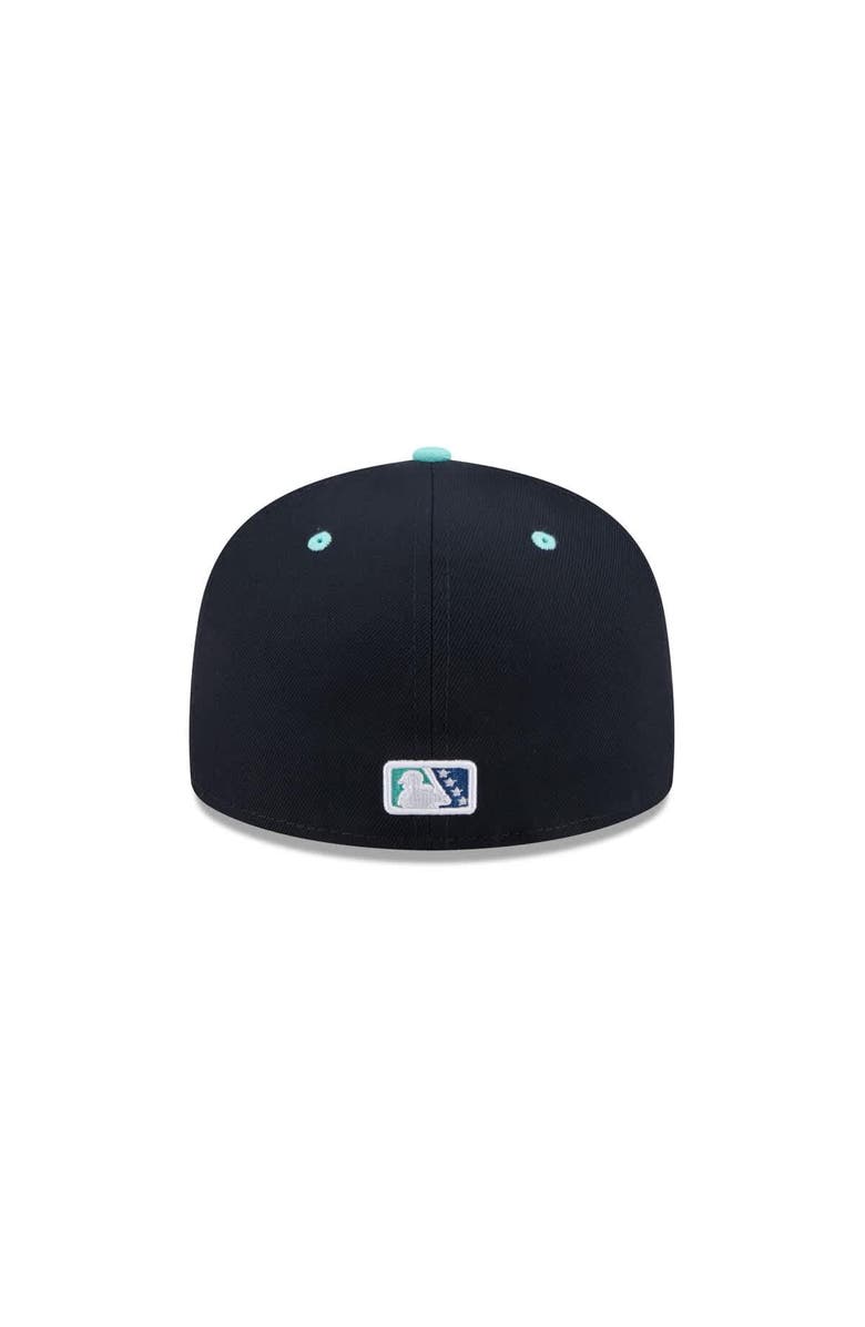 New Era Men's New Era Navy Asheville Tourists Theme Nights 59FIFTY Fitted Hat, Alternate, color, Navy
