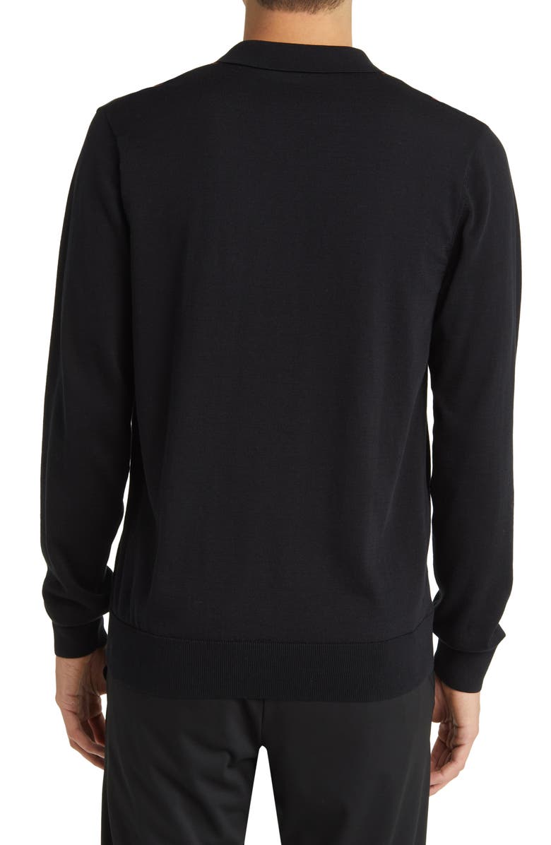 Fred Perry Vertical Stripe Long Sleeve Polo, Alternate, color, 