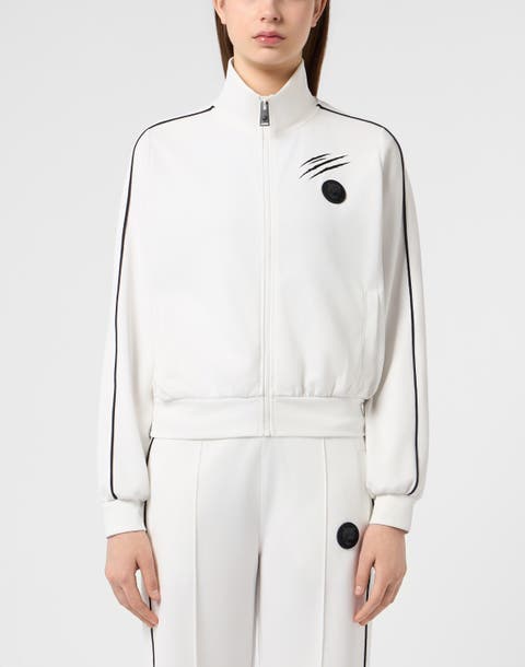 Cropped Tracksuit Jacket Women