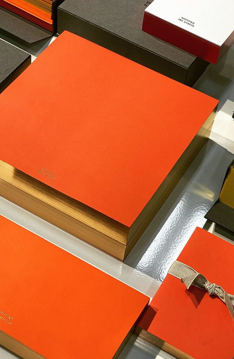 Wms&Co. Colorpads with Gold Edging, Alternate, color, 