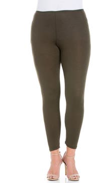 24seven Comfort Apparel Stretch Ankle Length Leggings