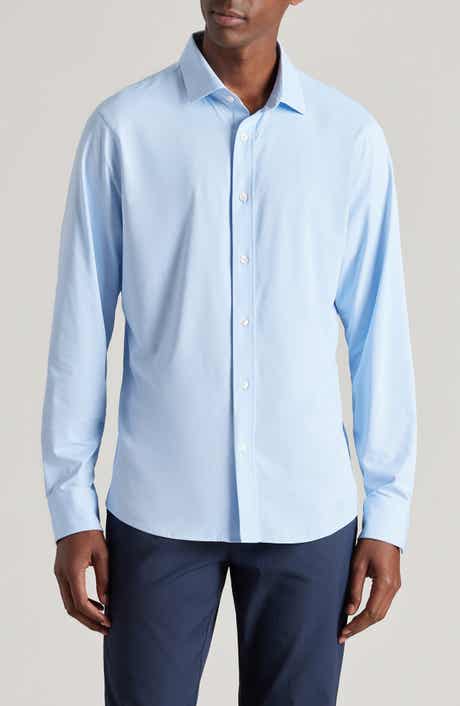 Rhone Commuter Slim Fit Button-Up Shirt