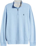 Polo Ralph Lauren Men's Double Knit Jersey Half Zip Pullover