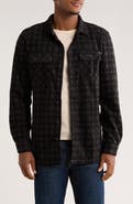 Union Cascade Buffalo Plaid Microfleece Button-Up Shirt
