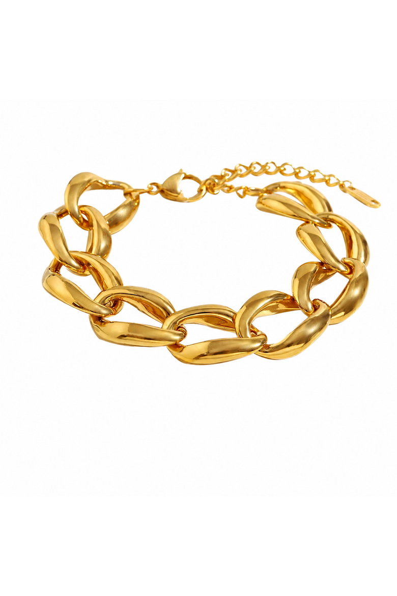Jenni Link Bracelet, Main, color, Gold