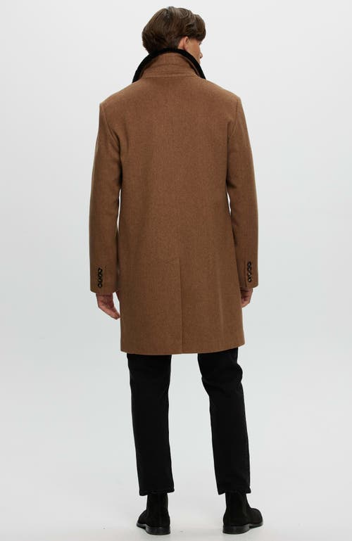 Gorski Loro Piana Wool Coat In Brown