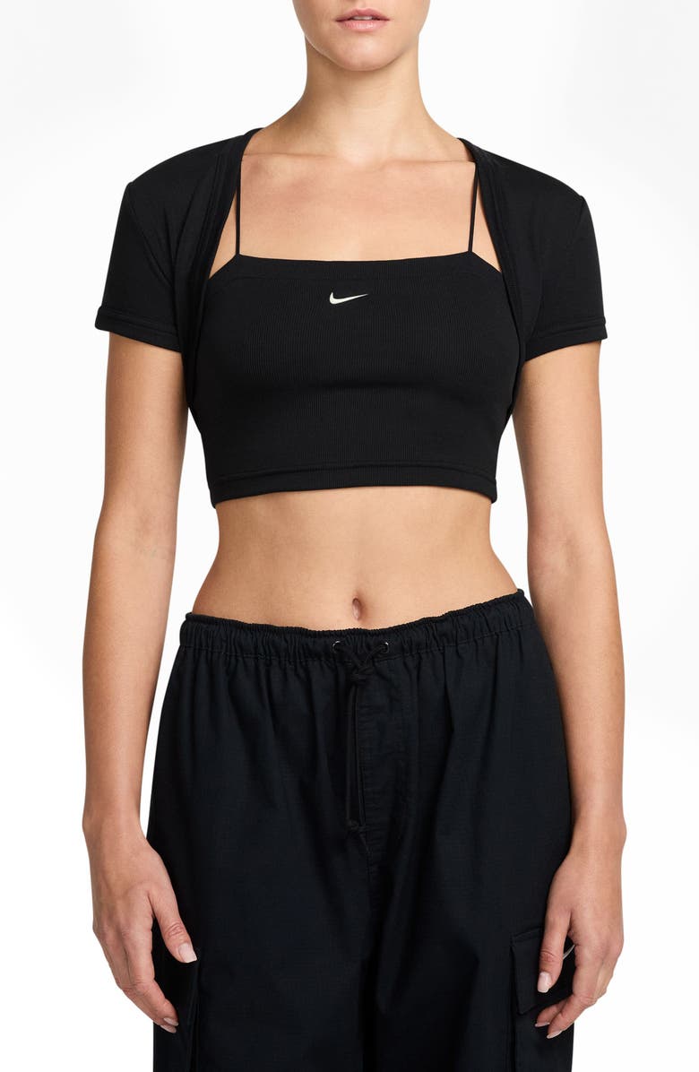 Sportswear Chill Rib Crop Camisole & Bolero Set