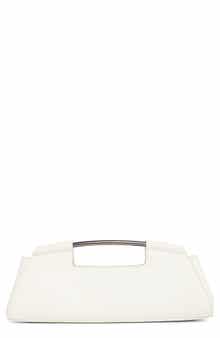BCBG Curved Hardware Handle Clutch