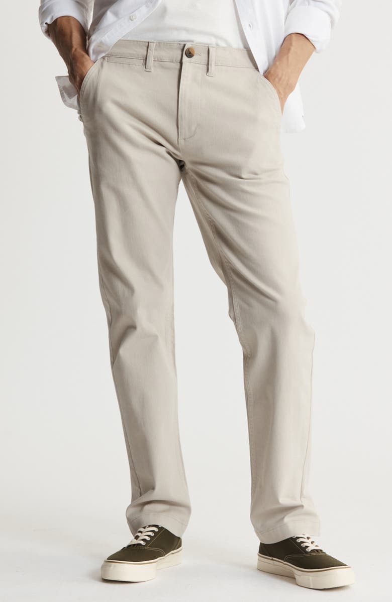 JACHS Classic Straight Leg Pants, Main, color, Stone
