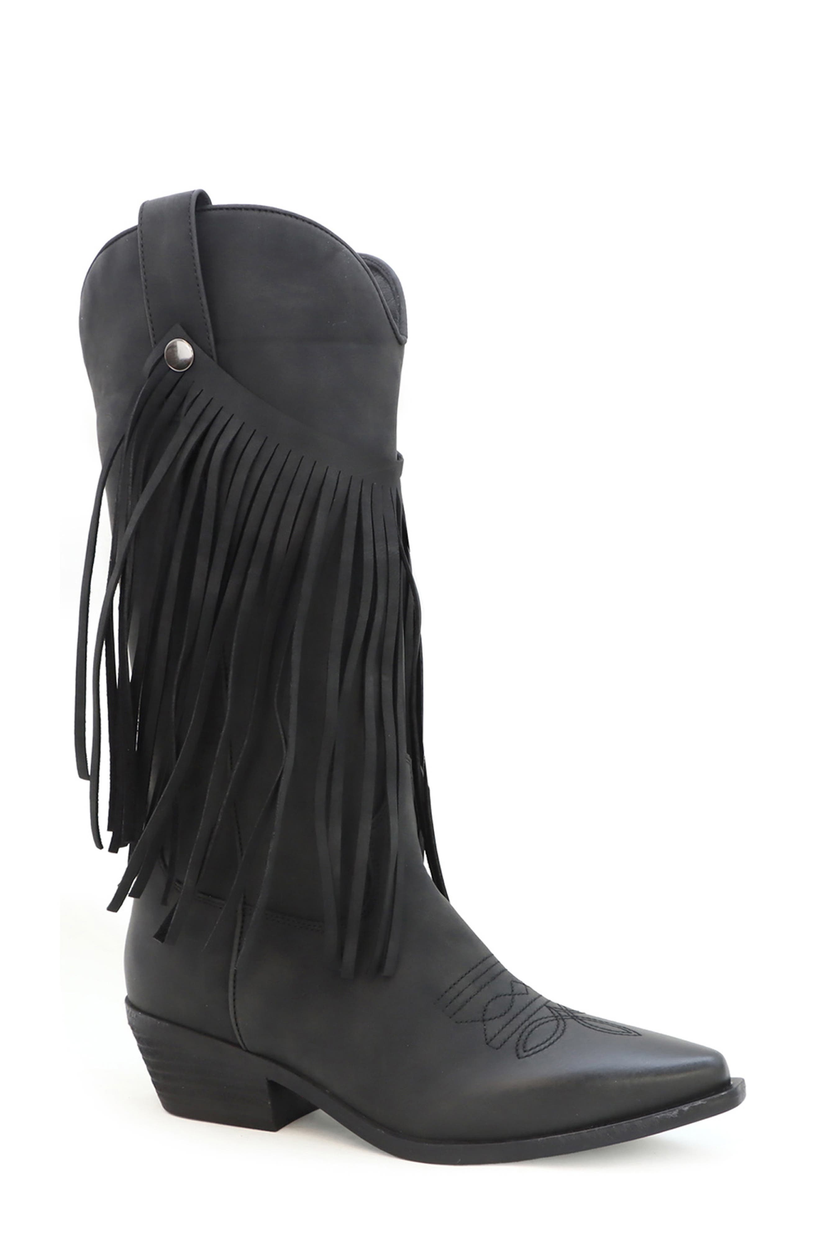 YOKI Avery Fringe Western Boot