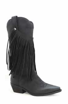 YOKI Avery Fringe Western Boot
