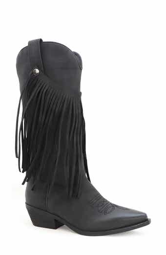 YOKI Avery Fringe Western Boot