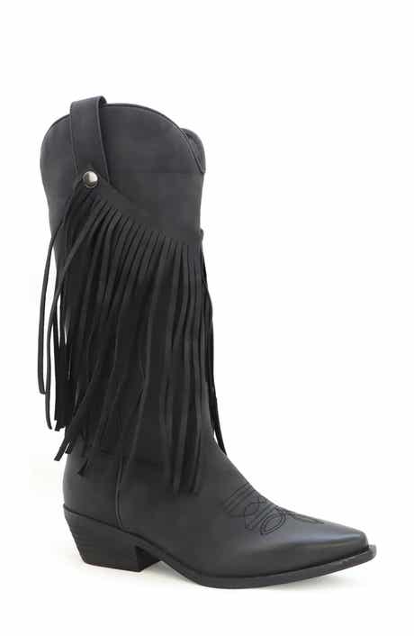 YOKI Avery Fringe Western Boot