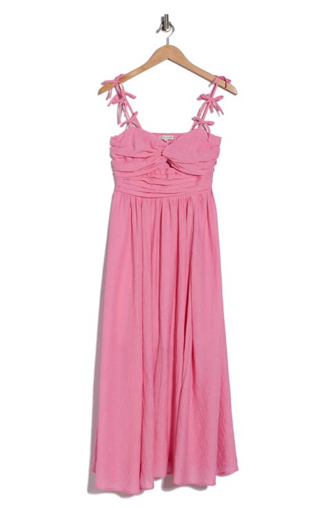 Bow Detail Midi Dress