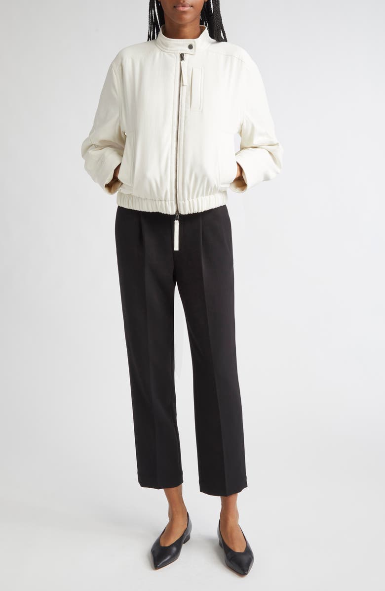 Crop Bomber Jacket